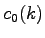 $c_{0}(k)$