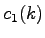 $c_{1}(k)$