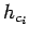 $h_{c_{i}}$