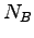 $N_{B}$