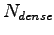 $N_{dense}$