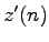$z'(n)$