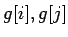 $g[i],g[j]$