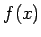 $f(x)$